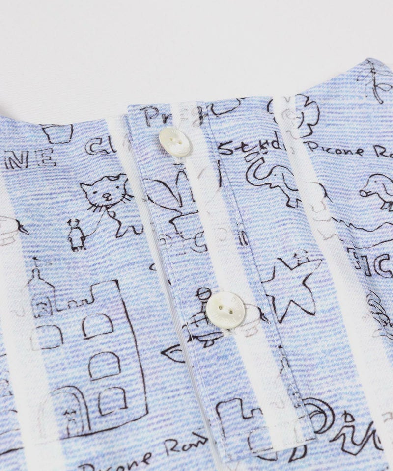 ボタン部分（ブルー）