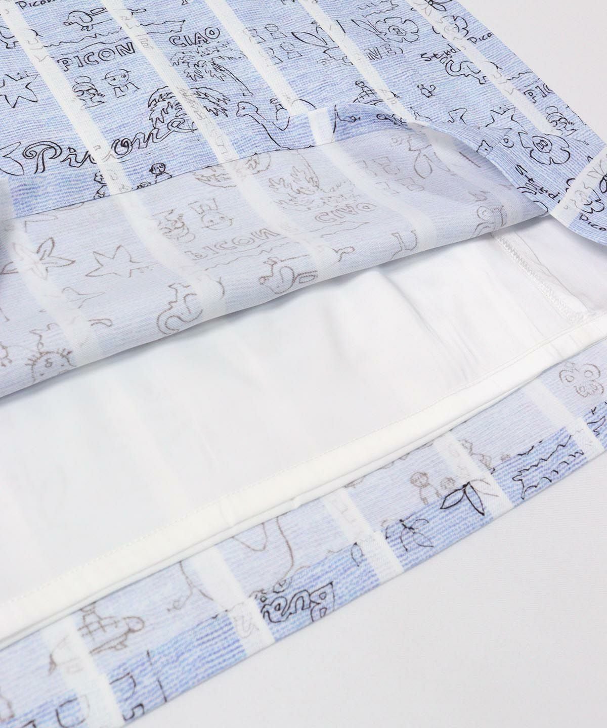 裏地部分（ブルー）