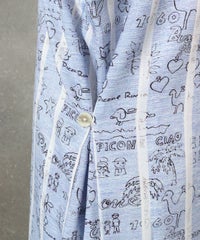 横ボタン部分（ブルー）