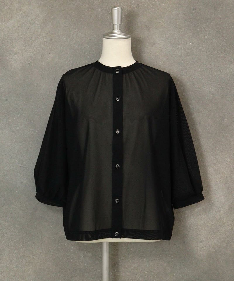 チュールブルゾン（ブラック）