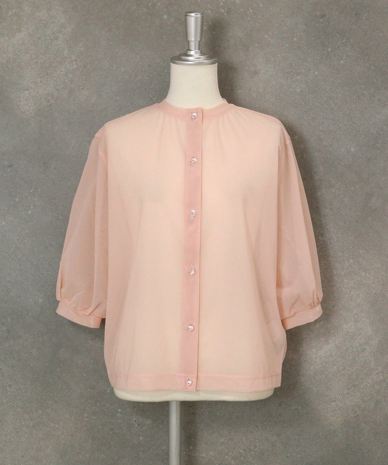 チュールブルゾン（ピンク）