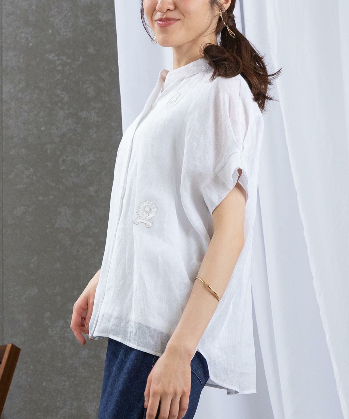 モデル着用（ホワイト）