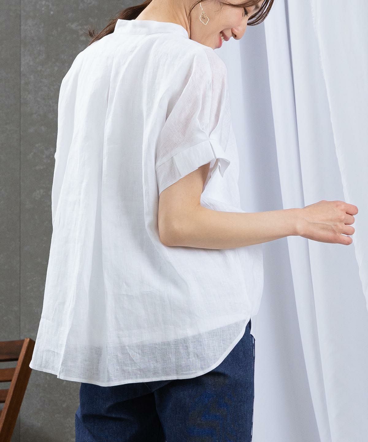 モデル着用（ホワイト）