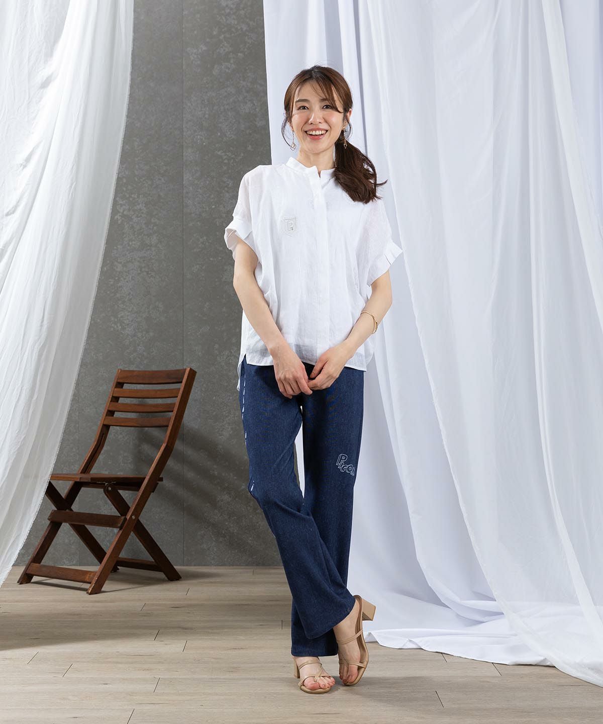 モデル着用画像（ホワイト）