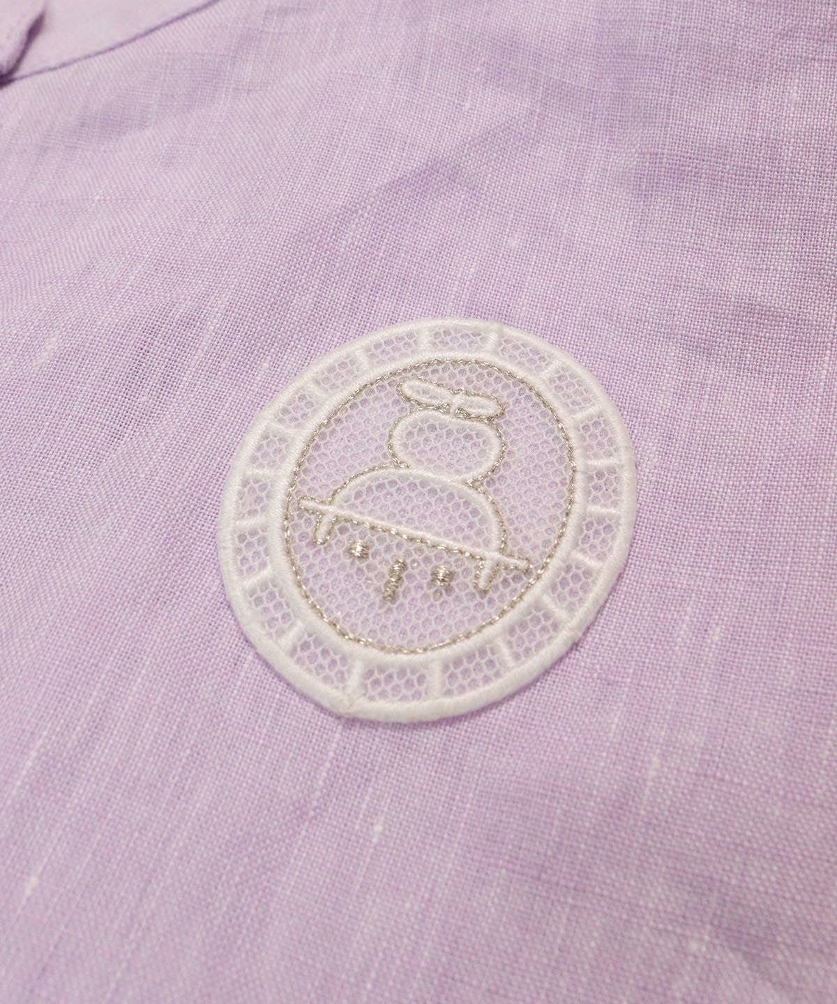 刺繍ワッペン（ライトパープル）