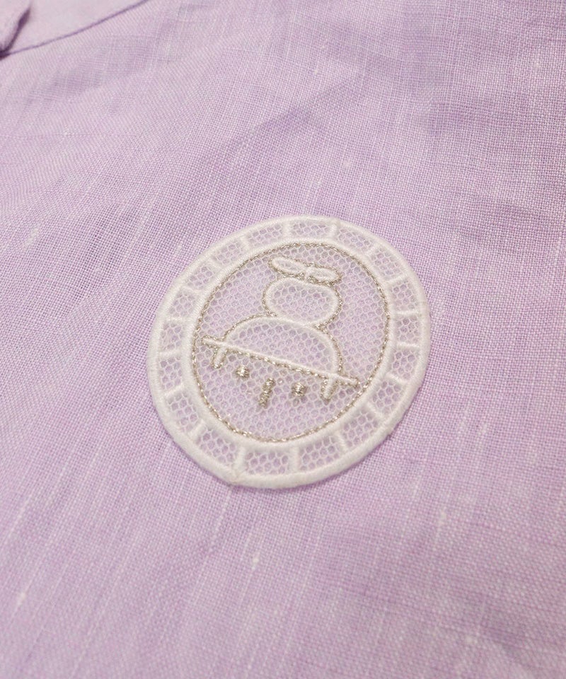 刺繍ワッペン（ライトパープル）