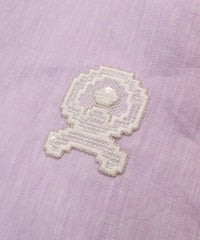刺繍ワッペン（ライトパープル）