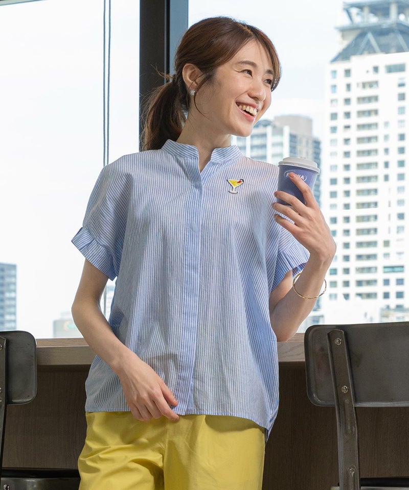 モデル着用画像（ブルー）