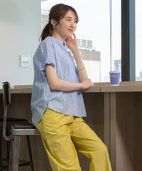 モデル着用画像（ブルー）