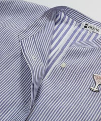 胸元ボタン部分（ネイビー）