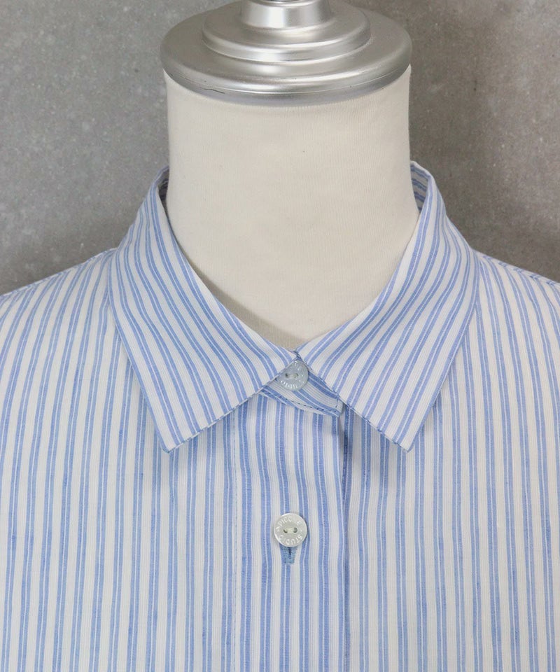 襟部分（ブルー）