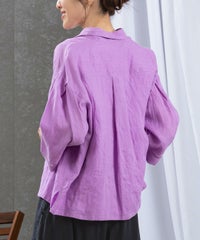 モデル着用画像（パープル）