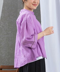 モデル着用画像（パープル）