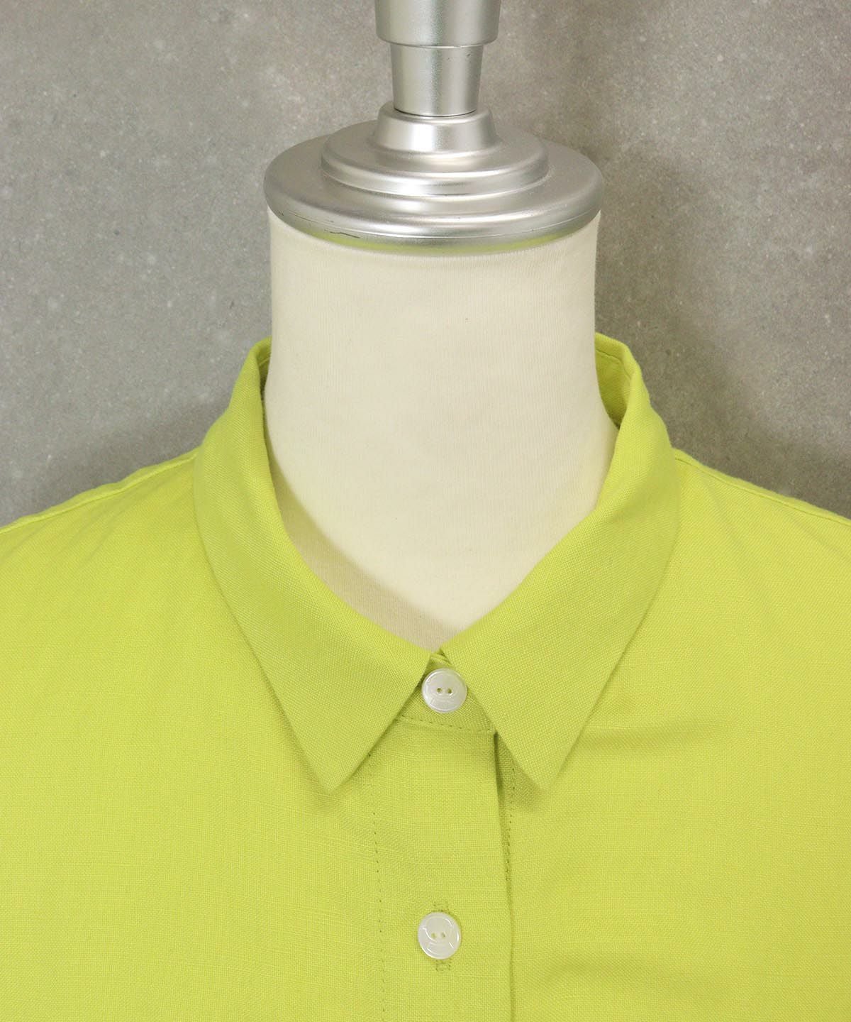 襟元部分（イエロー）