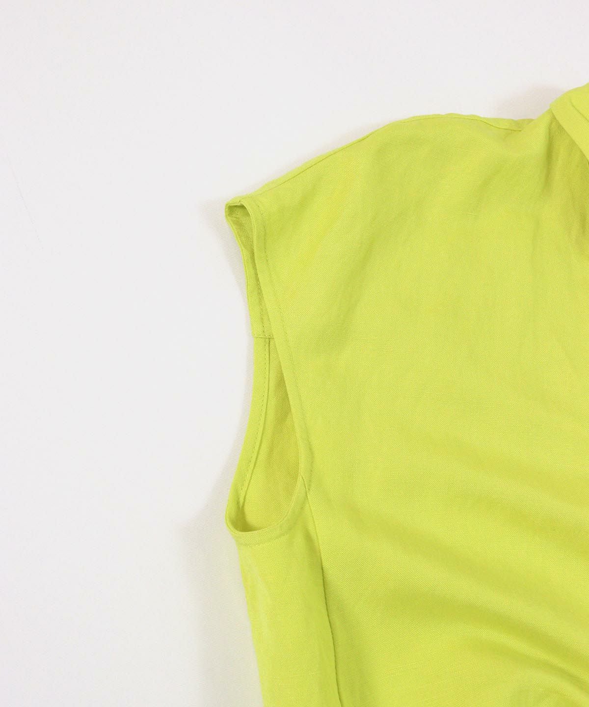 袖ぐり部分（イエロー）