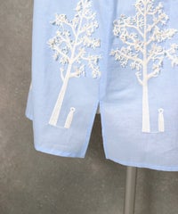 裾アップ(ブルー)