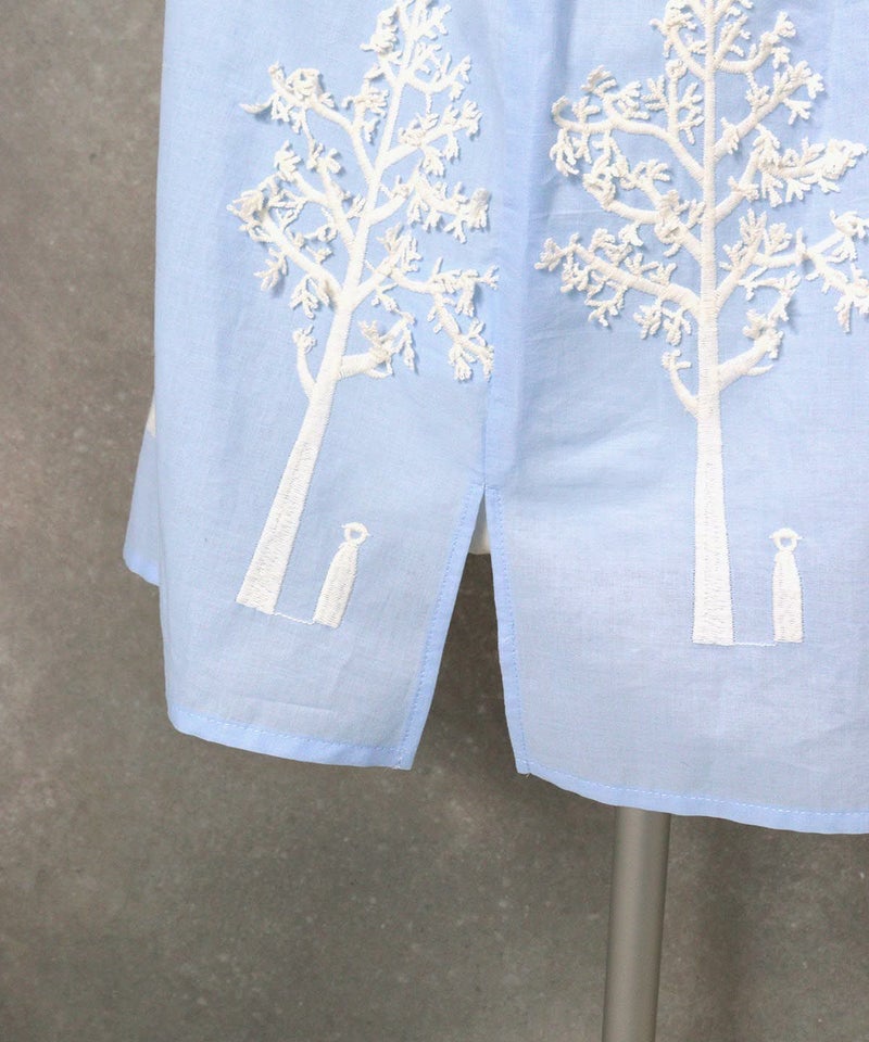 裾アップ(ブルー)