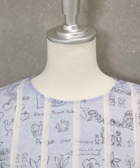 首元部分(ブルー)