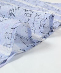 生地感（ブルー）