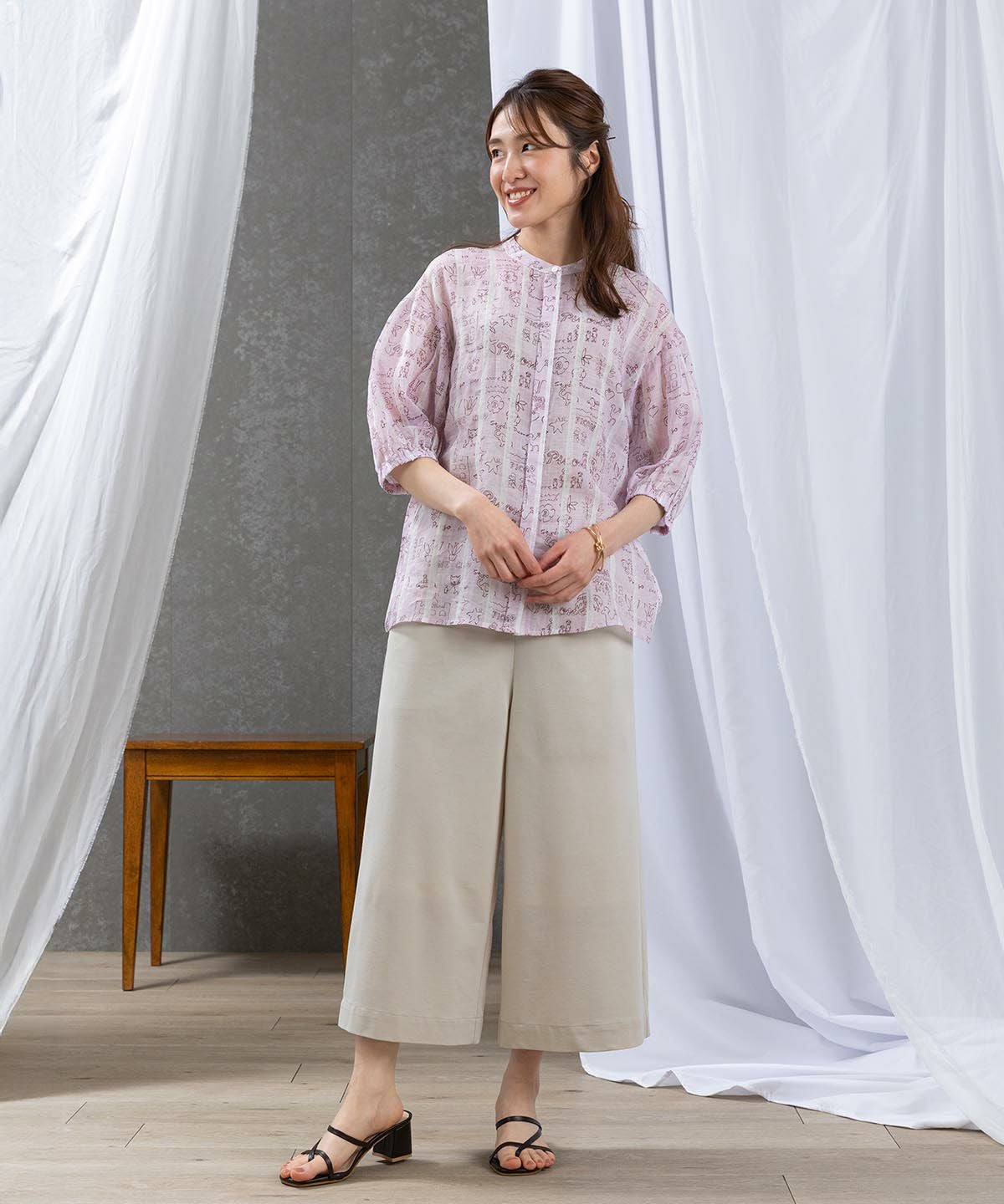 モデル着用画像（ピンク）