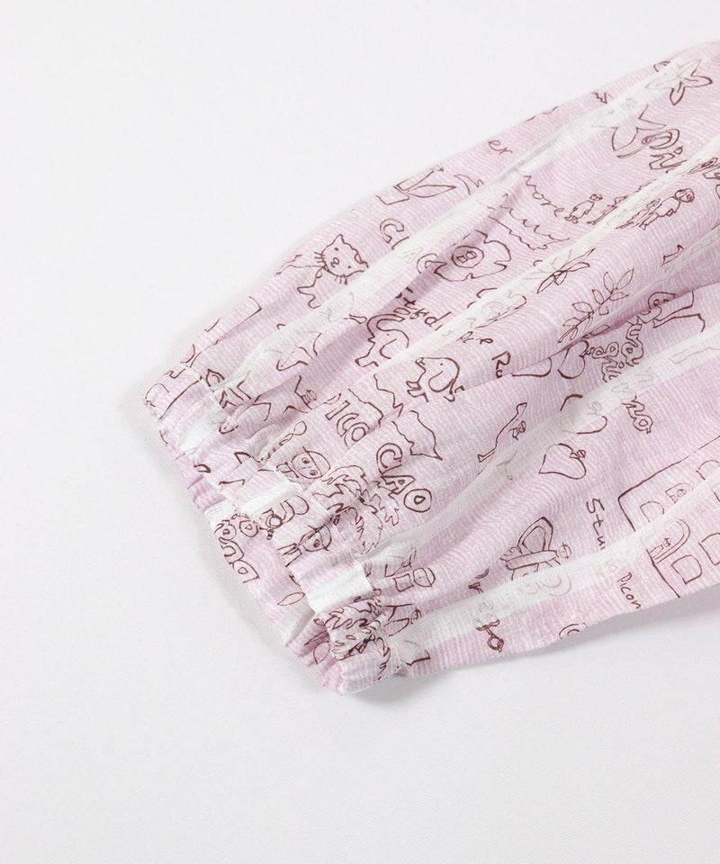 袖口部分(ピンク)