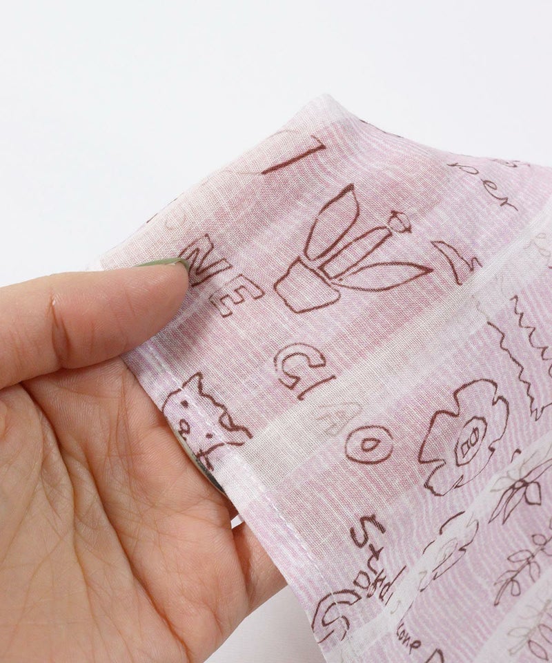 透け感(ピンク)