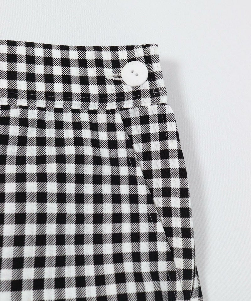 ウエストボタン部分（ブラック）