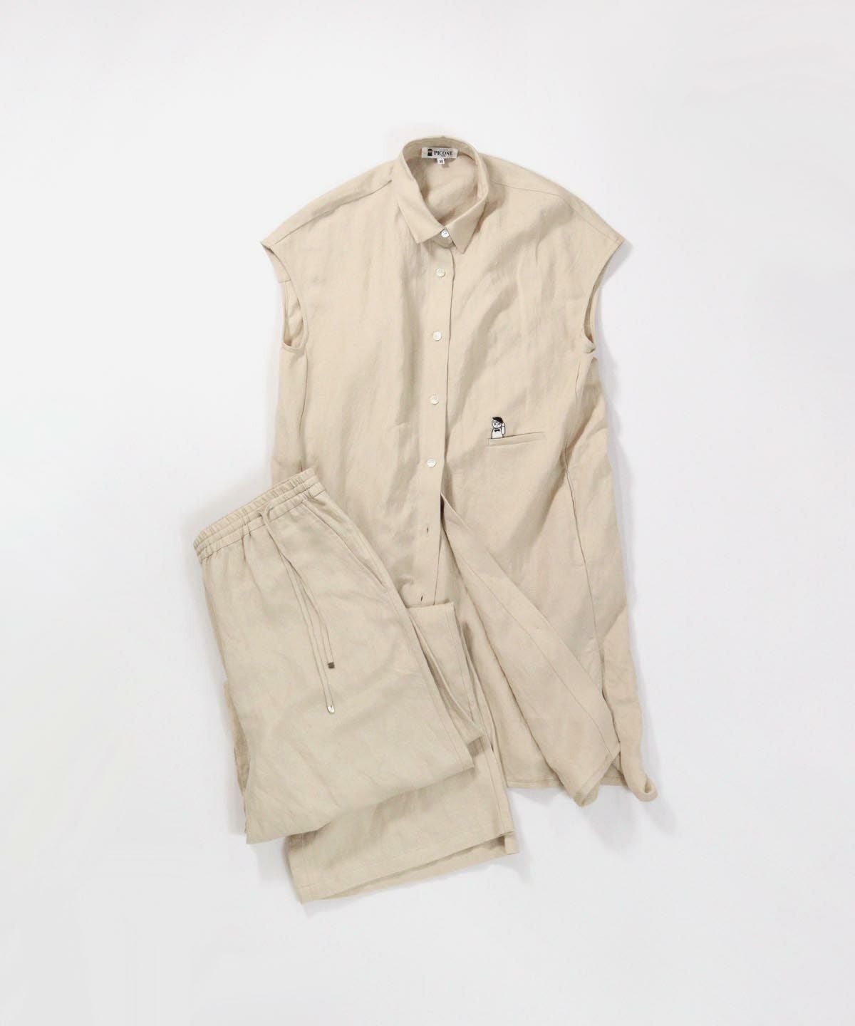 コーディネート画像(ベージュ)