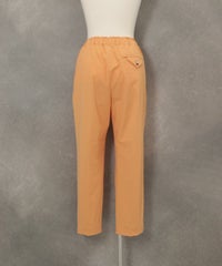 2WAYストレッチセンタープレスパンツ(ライトオレンジ)後ろ