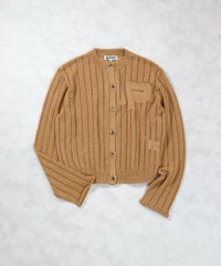 コンパクトシアーカーディガン（ベージュ）