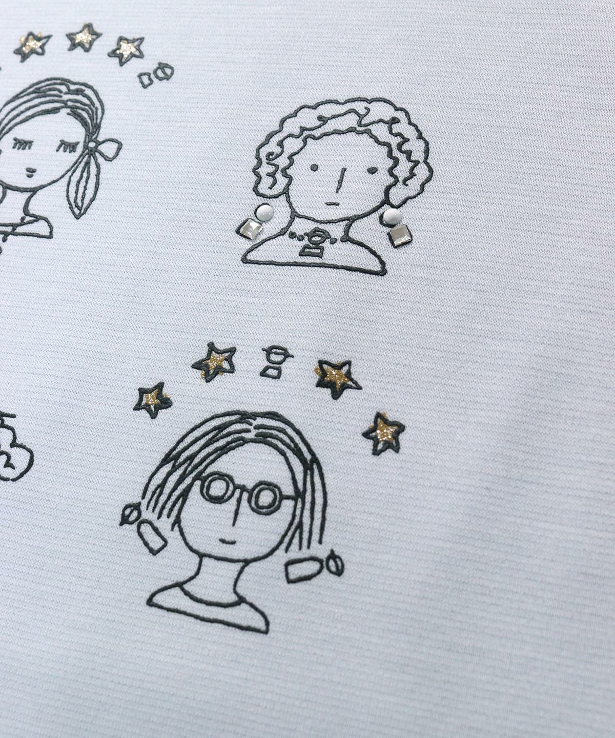 デザイン部分（ライトブルー）