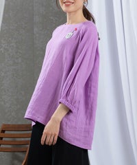 モデル着用画像(パープル)