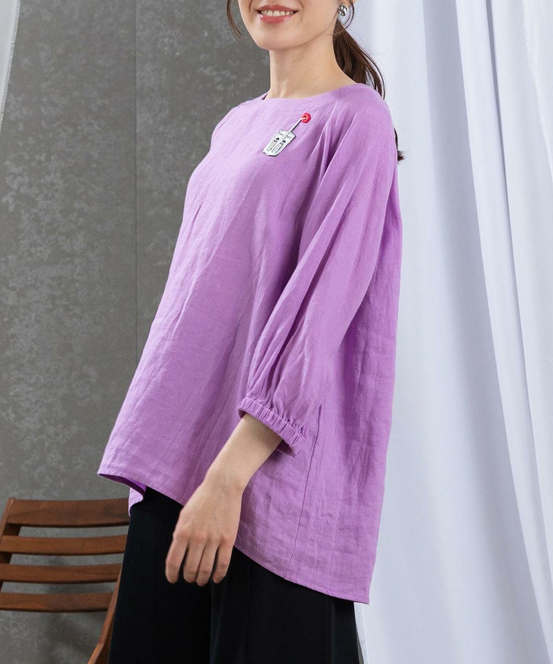 モデル着用画像(パープル)