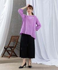 モデル着用画像（パープル）