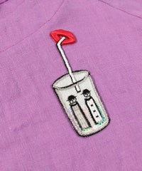 胸元デザインアップ(パープル)