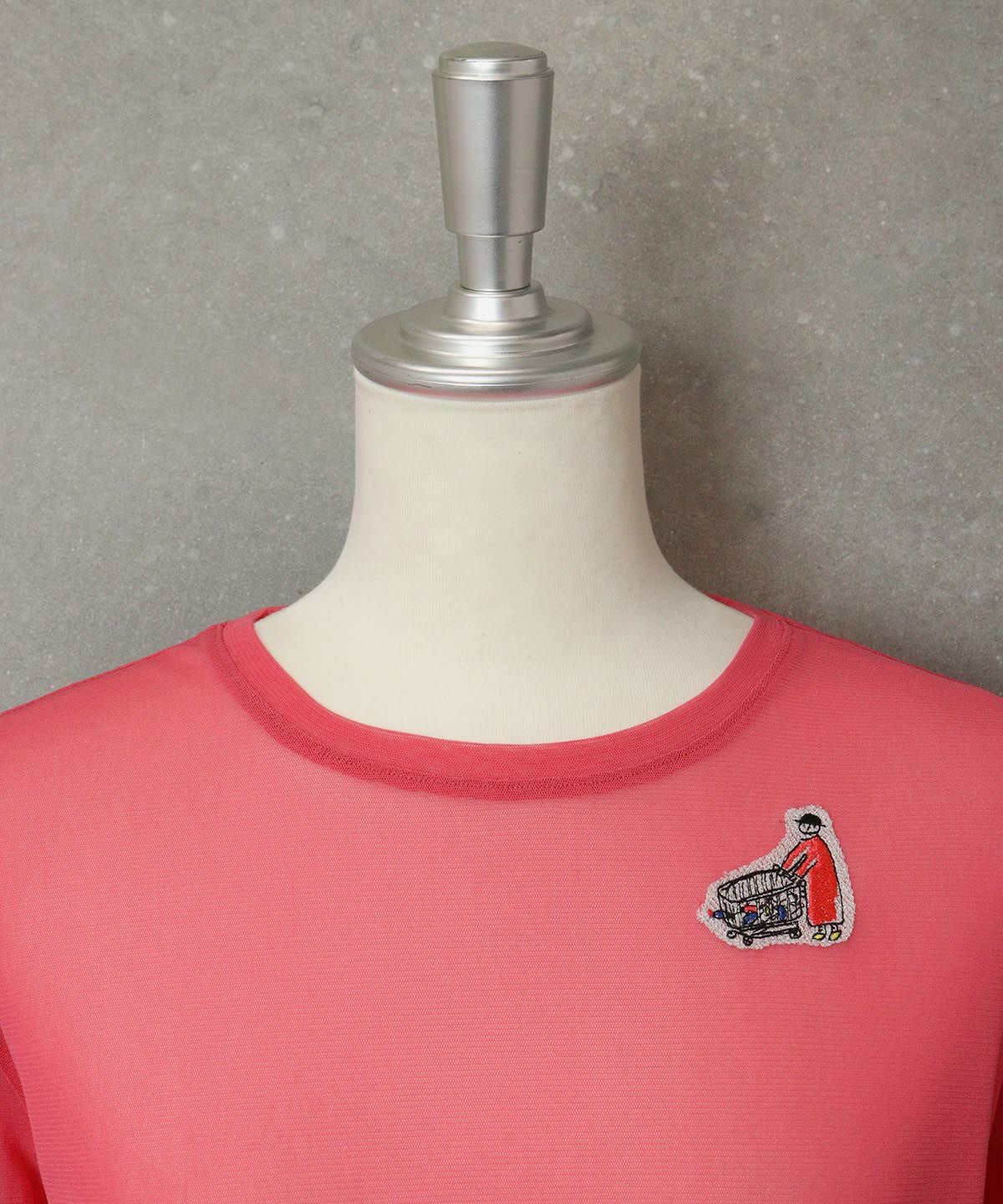 首元部分（ピンク）