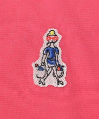 裾デザイン部分（ピンク）