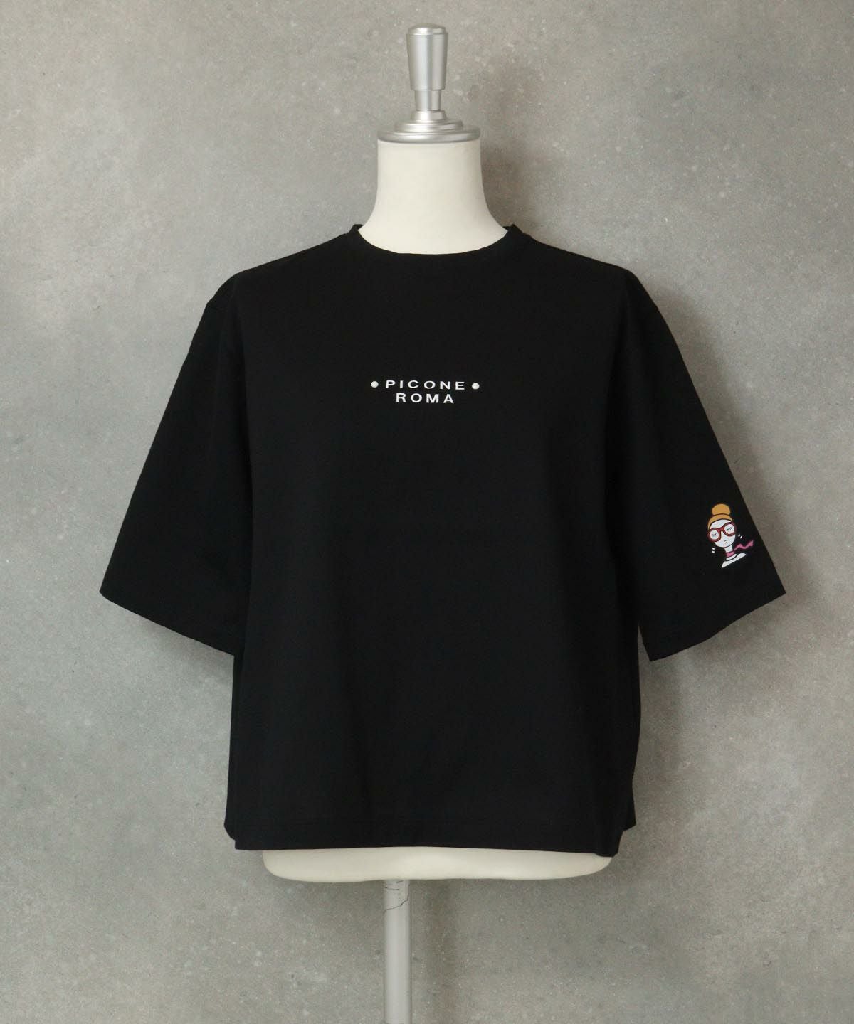 刺繍ストーンUV冷感Tシャツ|スタジオピッコーネ-アウトレット