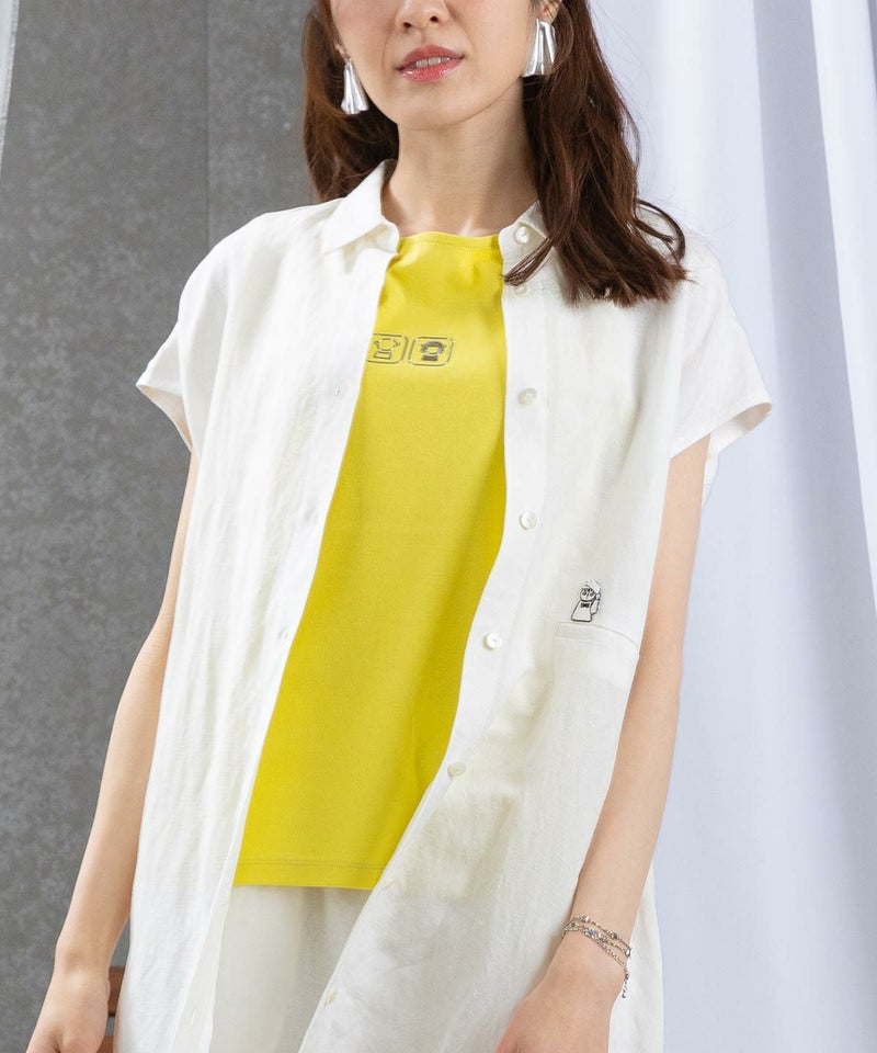 モデル着用画像(イエロー)