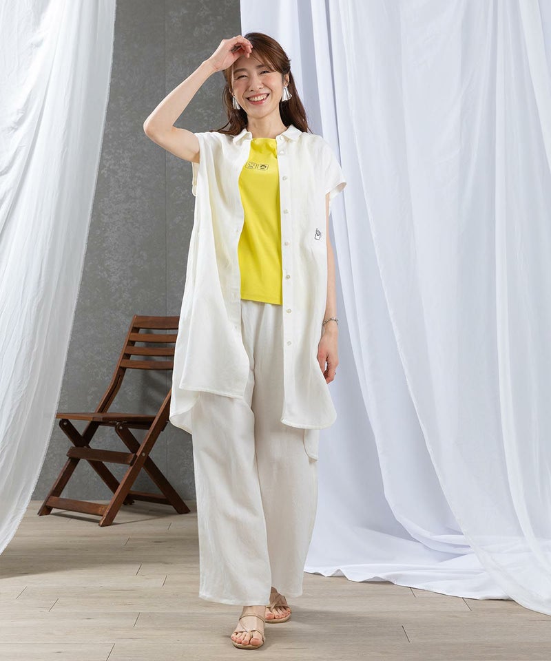 モデル着用画像（イエロー）