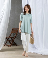 モデル着用画像(ライトグリーン)