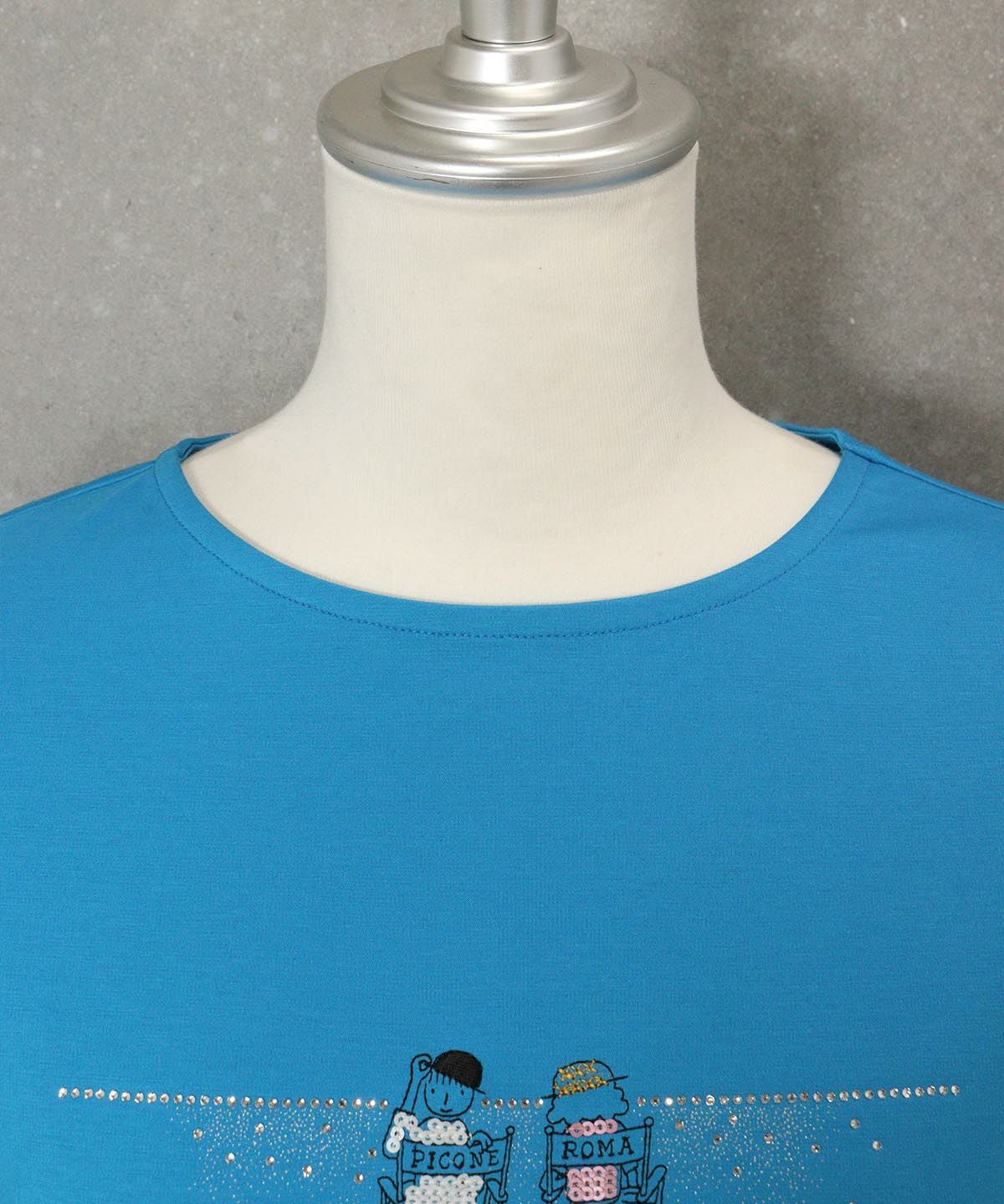 刺繍ストーンUV冷感Tシャツ|スタジオピッコーネ-アウトレット