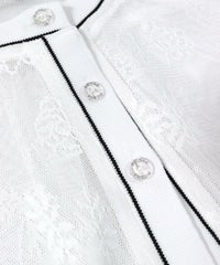 胸元部分（ホワイト）