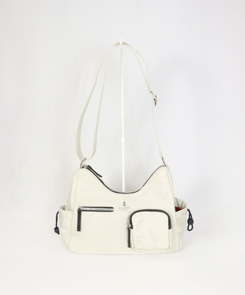 ポケットショルダーバッグ(ベージュ)