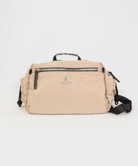 ボックス型ショルダーバッグ(キャメル)