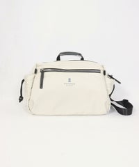 ボックス型ショルダーバッグ(ベージュ)