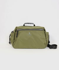 ボックス型ショルダーバッグ(カーキ)