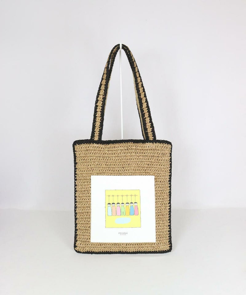 ペーパー編みトートバッグ（ピコ）