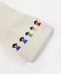 刺繍アップ(ライトグレー)