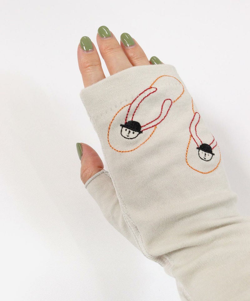 着用イメージ(ライトグレー)手の甲側